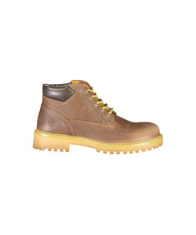 Lumberjack Brown Polyester Sneaker
