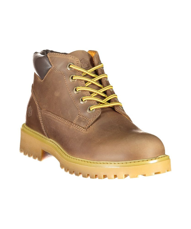 Lumberjack Brown Polyester Sneaker