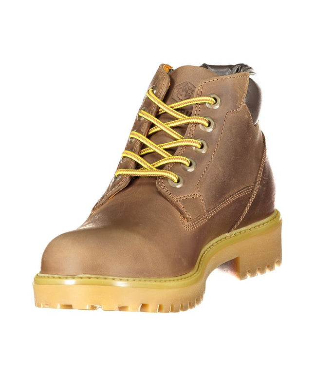 Lumberjack Brown Polyester Sneaker