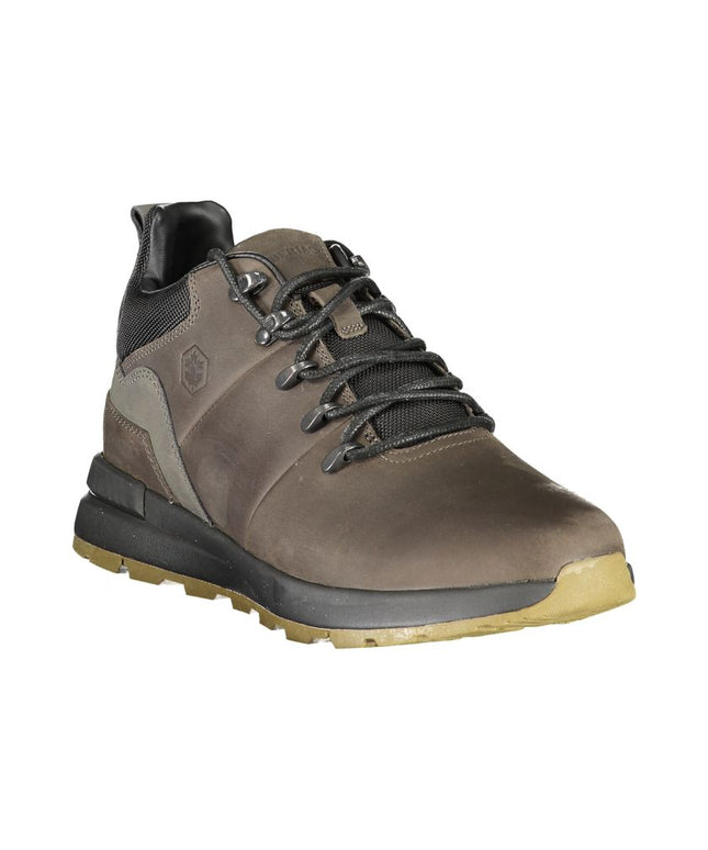 Lumberjack Brown Polyester Sneaker