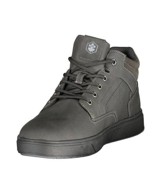 Lumberjack Black Polyester Sneaker