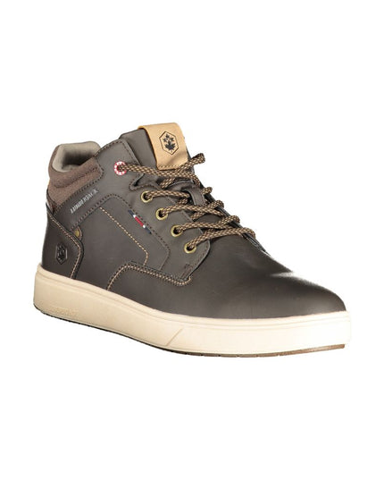 Lumberjack Brown Polyester Sneaker