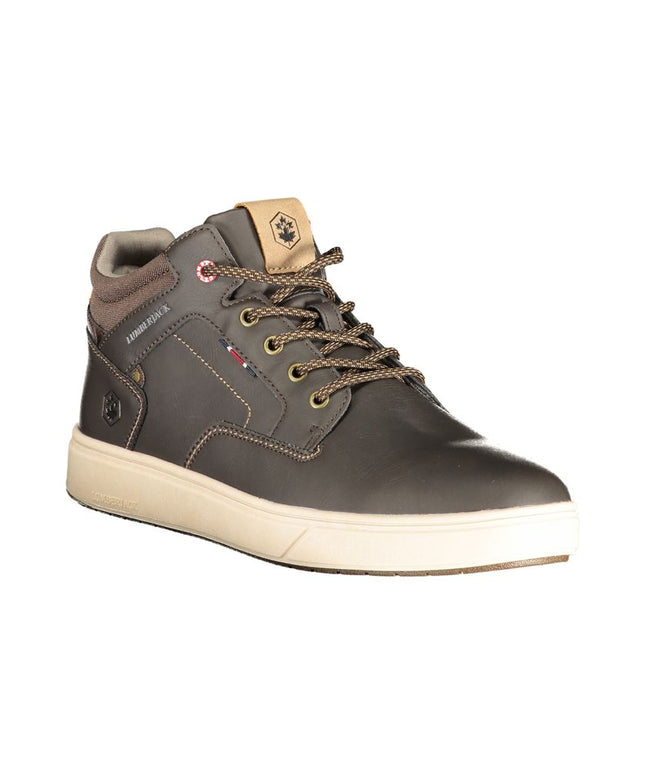Lumberjack Brown Polyester Sneaker