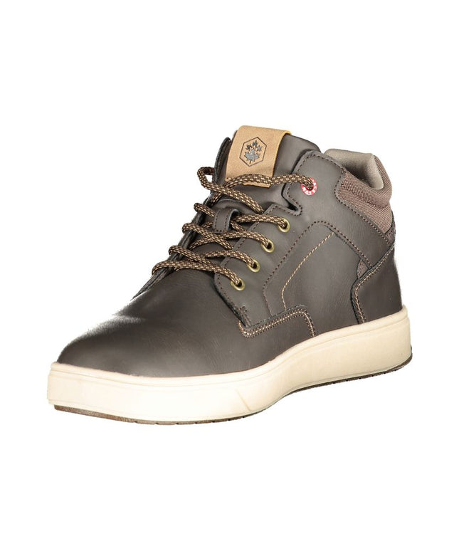 Lumberjack Brown Polyester Sneaker