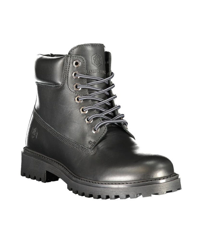 Lumberjack Black Polyester Sneaker