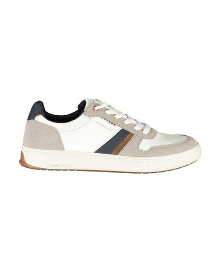 Lumberjack White Polyester Sneaker