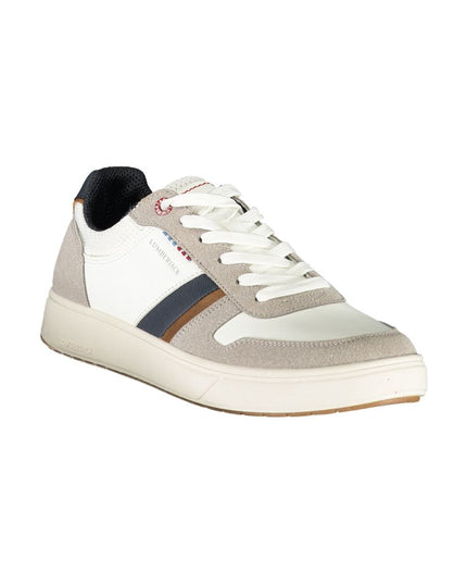 Lumberjack White Polyester Sneaker