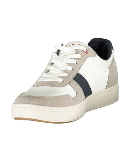 Lumberjack White Polyester Sneaker