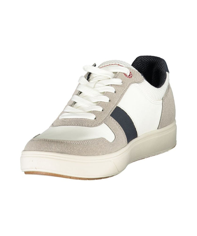 Lumberjack White Polyester Sneaker