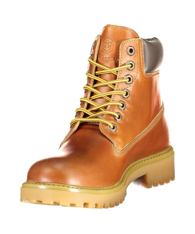 Lumberjack Brown Polyester Sneaker