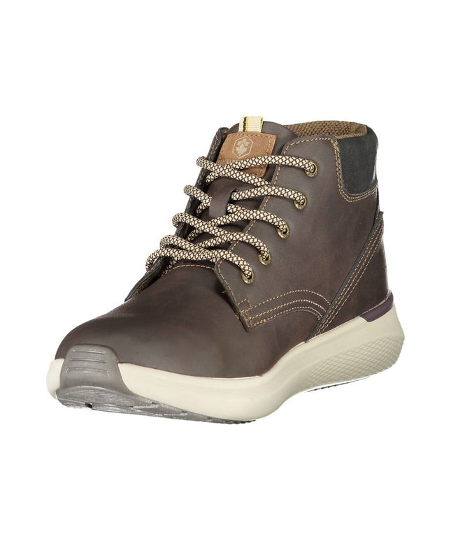 Lumberjack Brown Polyester Sneaker