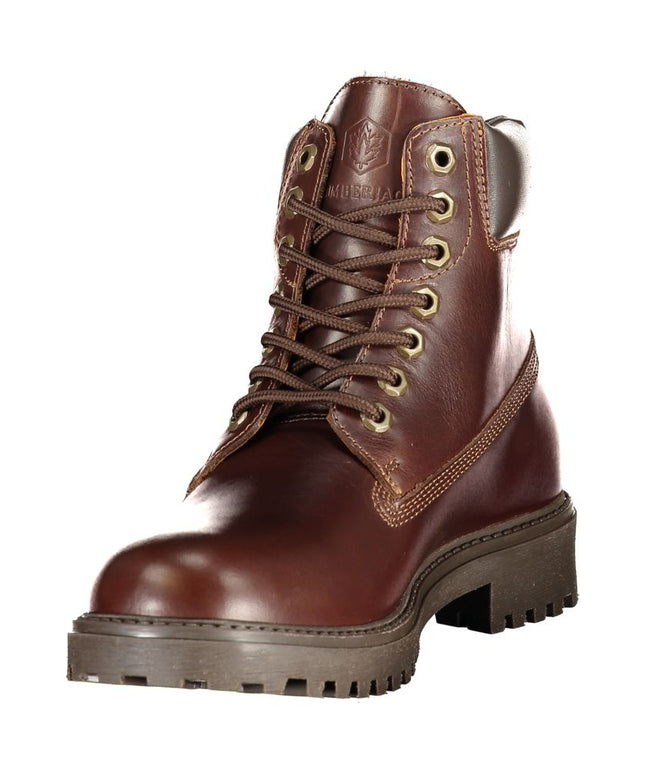 Lumberjack Brown Polyester Sneaker