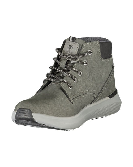 Lumberjack Gray Polyester Sneaker