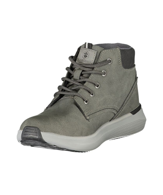 Lumberjack Gray Polyester Sneaker