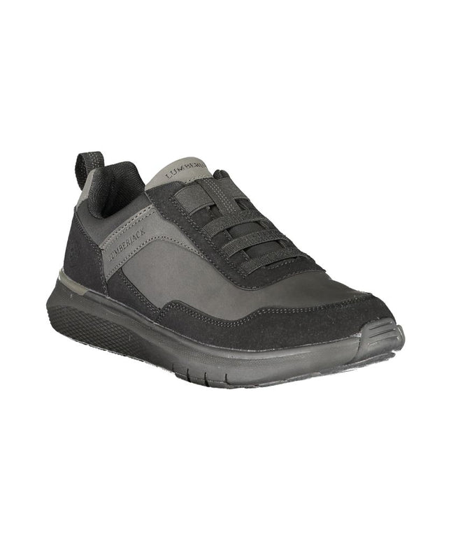 Lumberjack Black Polyester Sneaker