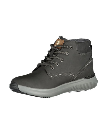 Lumberjack Black Polyester Sneaker