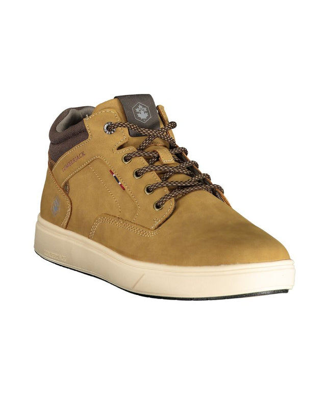 Lumberjack Brown Polyester Sneaker