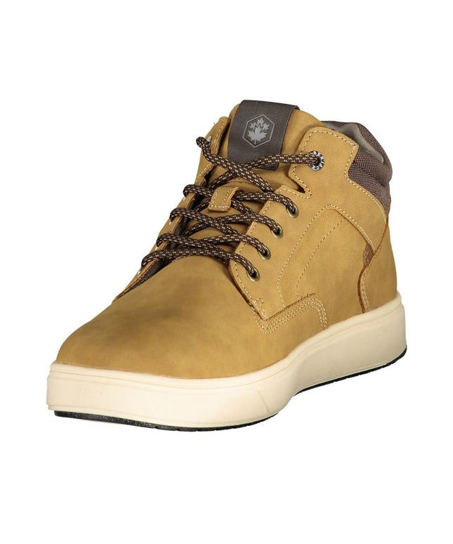 Lumberjack Brown Polyester Sneaker