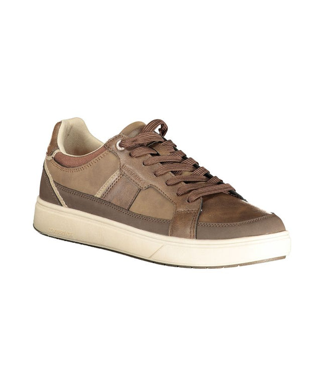 Lumberjack Brown Polyester Sneaker