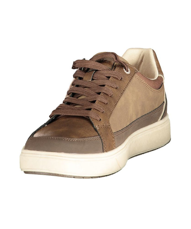 Lumberjack Brown Polyester Sneaker
