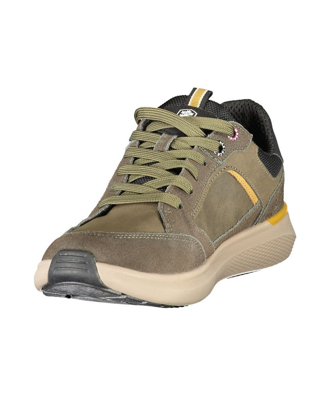 Lumberjack Green Polyester Sneaker