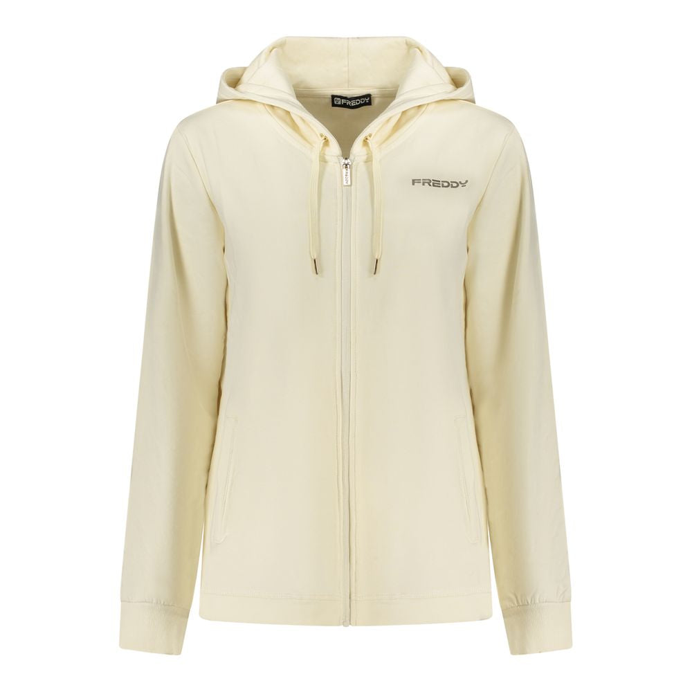 Freddy White Cotton Sweatshirt