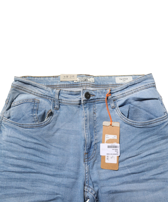 Blend Light Blue Twister Low Waist Slim Fit Men Denim Jeans