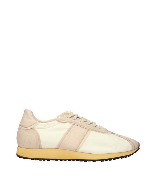 The Row Beige Fabric Athletic Sneakers