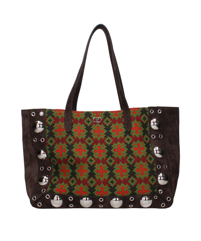 Valentino Garavani Brown Leather Shoulder Bags