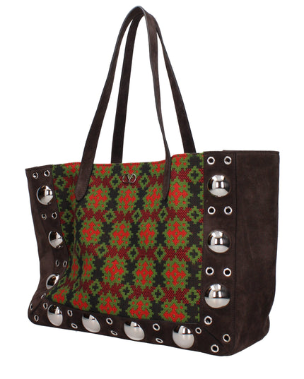 Valentino Garavani Brown Leather Shoulder Bags