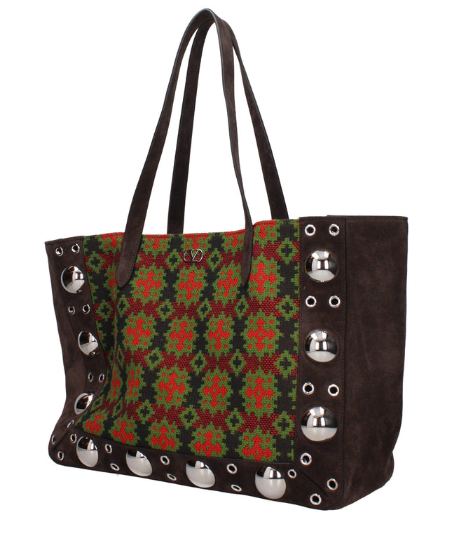 Valentino Garavani Brown Leather Shoulder Bags