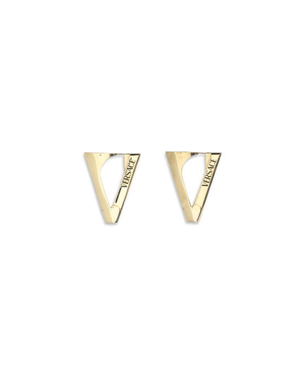 Versace V drop Earrings