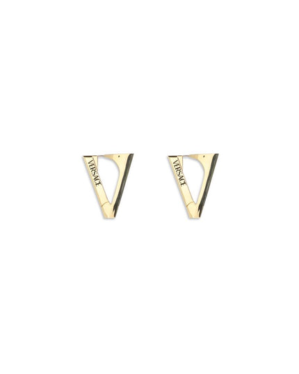 Versace V drop Earrings