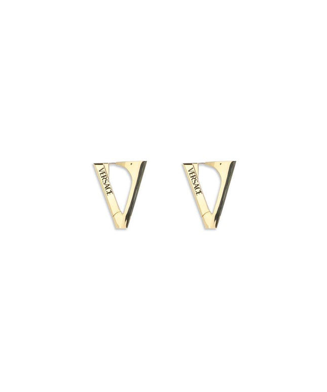 Versace V drop Earrings