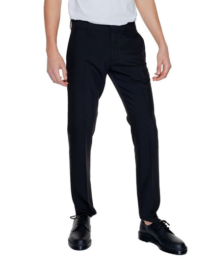 Antony Morato Black Polyester Pant