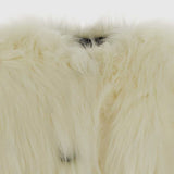 Dolce & Gabbana White Modacrylic Jackets & Coat