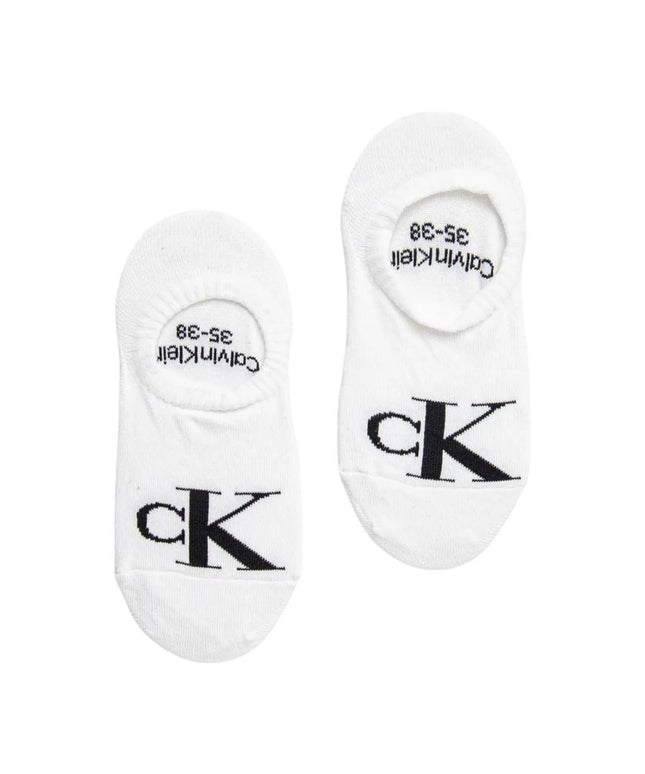 Calvin Klein Jeans White Cotton Sock
