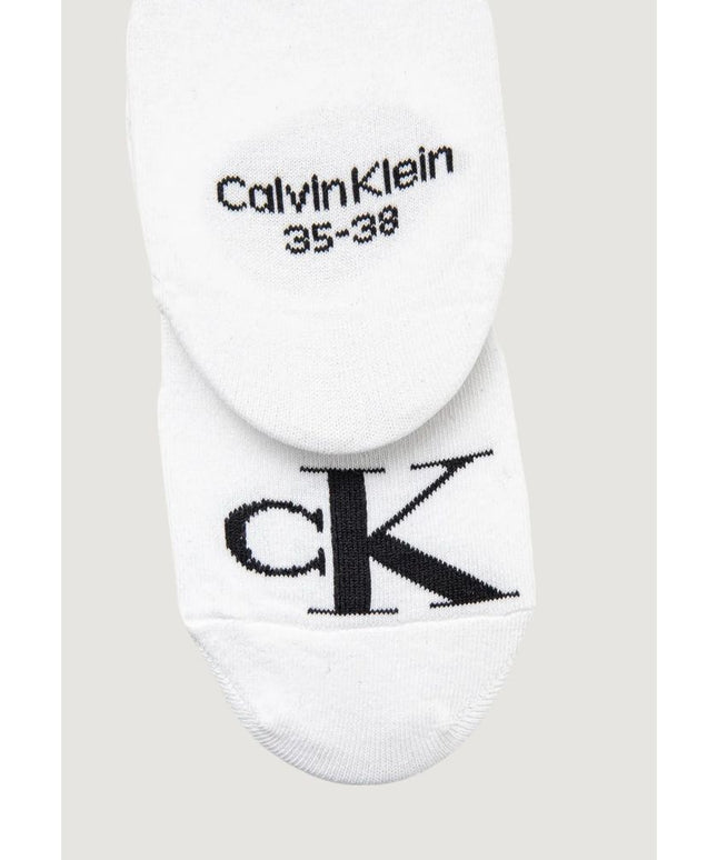 Calvin Klein Jeans White Cotton Sock