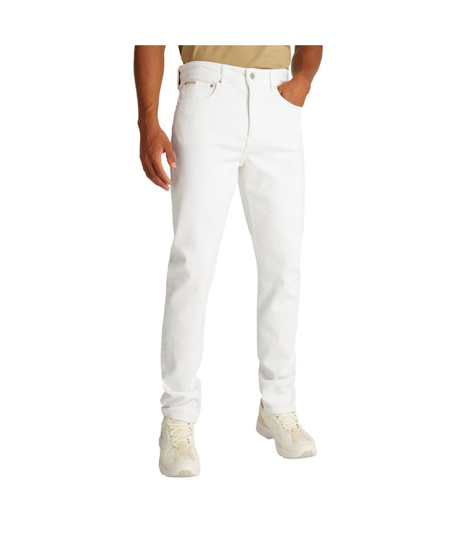 Calvin Klein Jeans White Cotton Skinny Jean