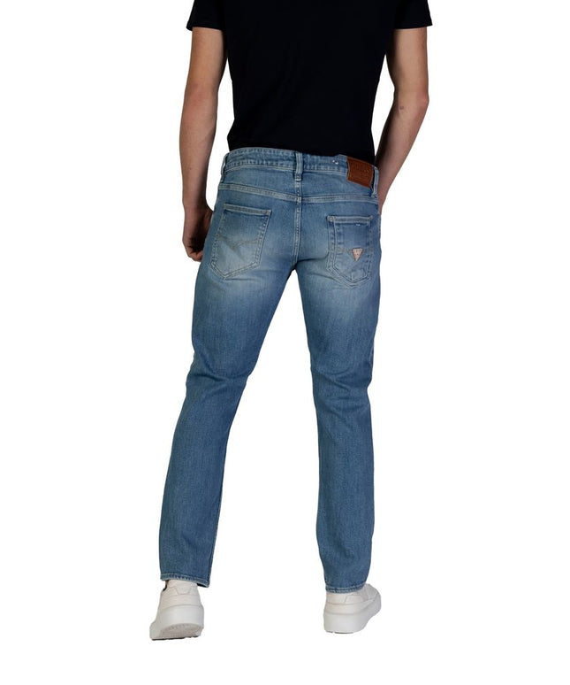 Guess Blue Cotton Skinny Jean