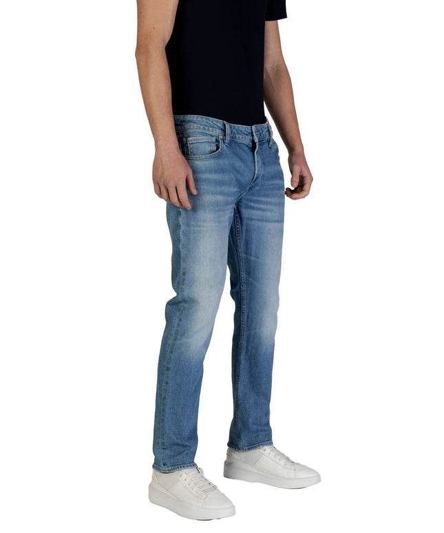 Guess Blue Cotton Skinny Jean