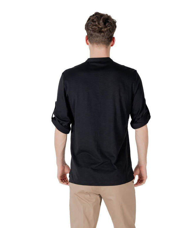 Antony Morato Black Cotton T-Shirt