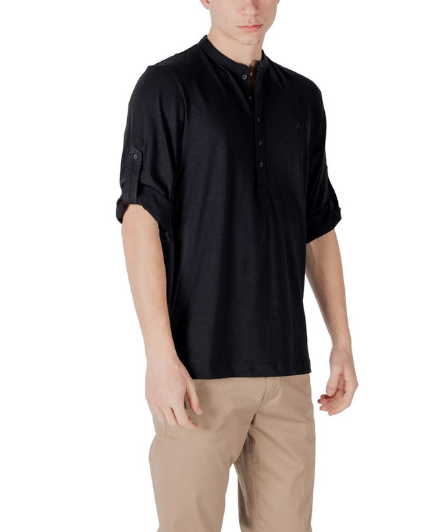 Antony Morato Black Cotton T-Shirt