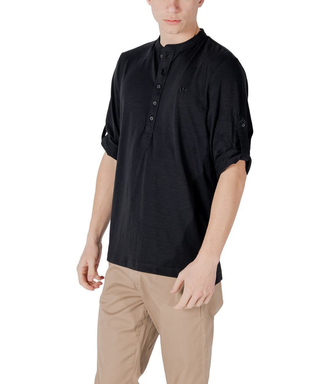 Antony Morato Black Cotton T-Shirt