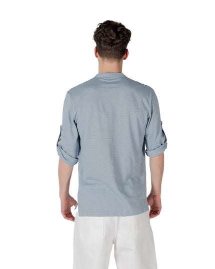 Antony Morato Blue Cotton T-Shirt