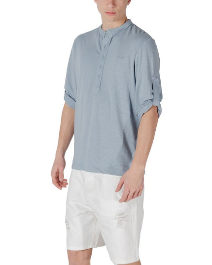 Antony Morato Blue Cotton T-Shirt