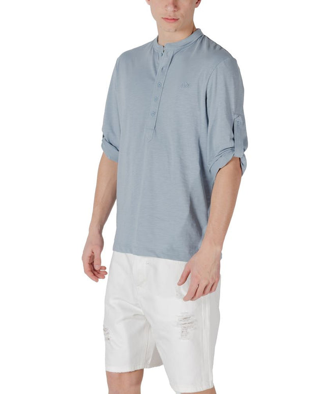 Antony Morato Blue Cotton T-Shirt