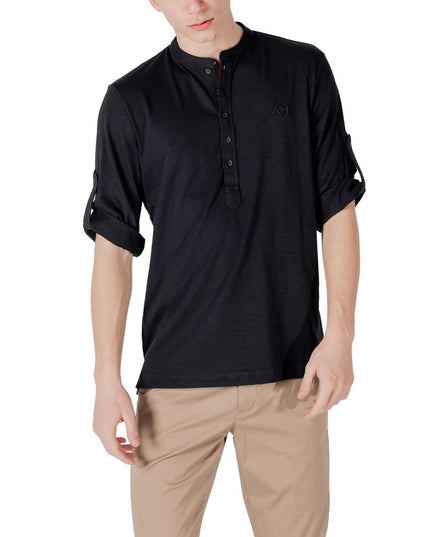 Antony Morato Black Cotton T-Shirt