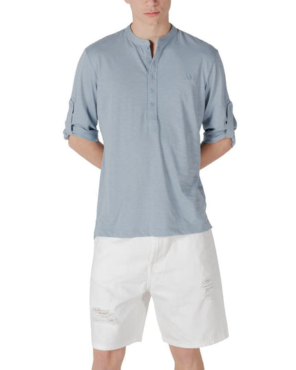 Antony Morato Blue Cotton T-Shirt