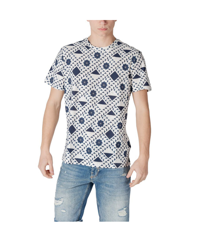 Antony Morato Blue Cotton T-Shirt